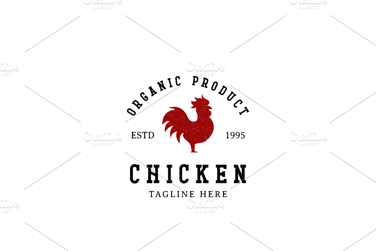 Original Chicken Product Logo, a Branding & Logo Template by AlvinStd
