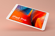 iPad Pro Design Mockup, an iPad Mockup by illustrated (Thumbnail 1 of 11)