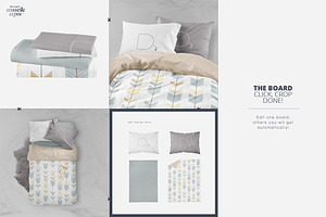 Bedding Multiboard Mockup