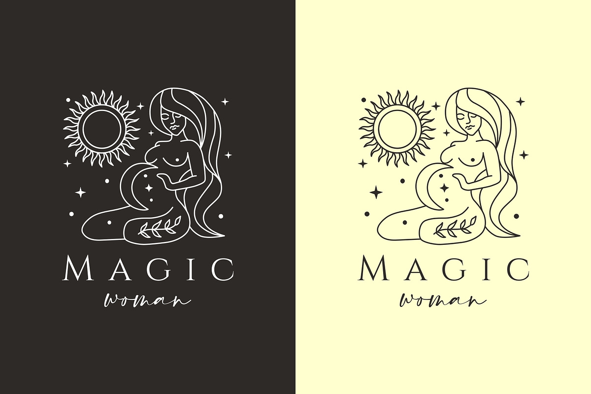 Magic Woman Feminine Celestial Pack, a Templates & Theme by Metrolinevision (Photo 10 of 12)