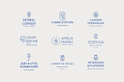 Botanical Logo Kit, a Branding & Logo Template by Paulina Sara Design (Thumbnail 7 of 11)