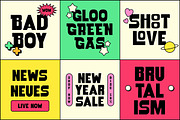 Rocket Thunder, a Sans Serif Font by Scratch Design (Thumbnail 4 of 15)