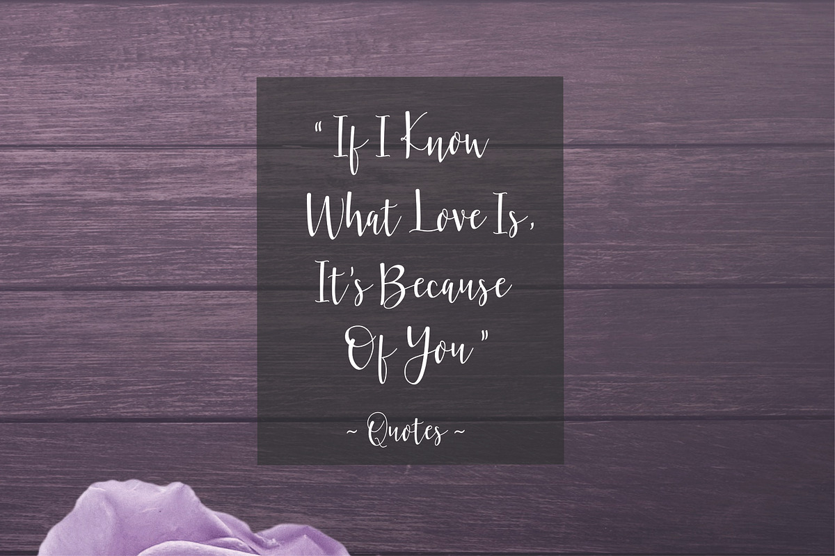 Violette Script Font preview 4