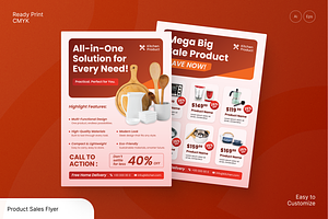 Multiporpuse Product Sales Flyer, a Flyer Template by Annora Studio