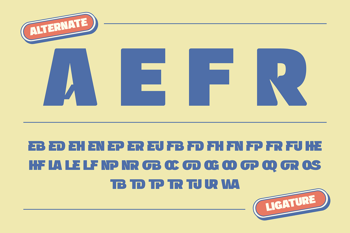 Food Delicious - Branding Logo Font, a Sans Serif Font by Nirmana Visual (Photo 10 of 13)