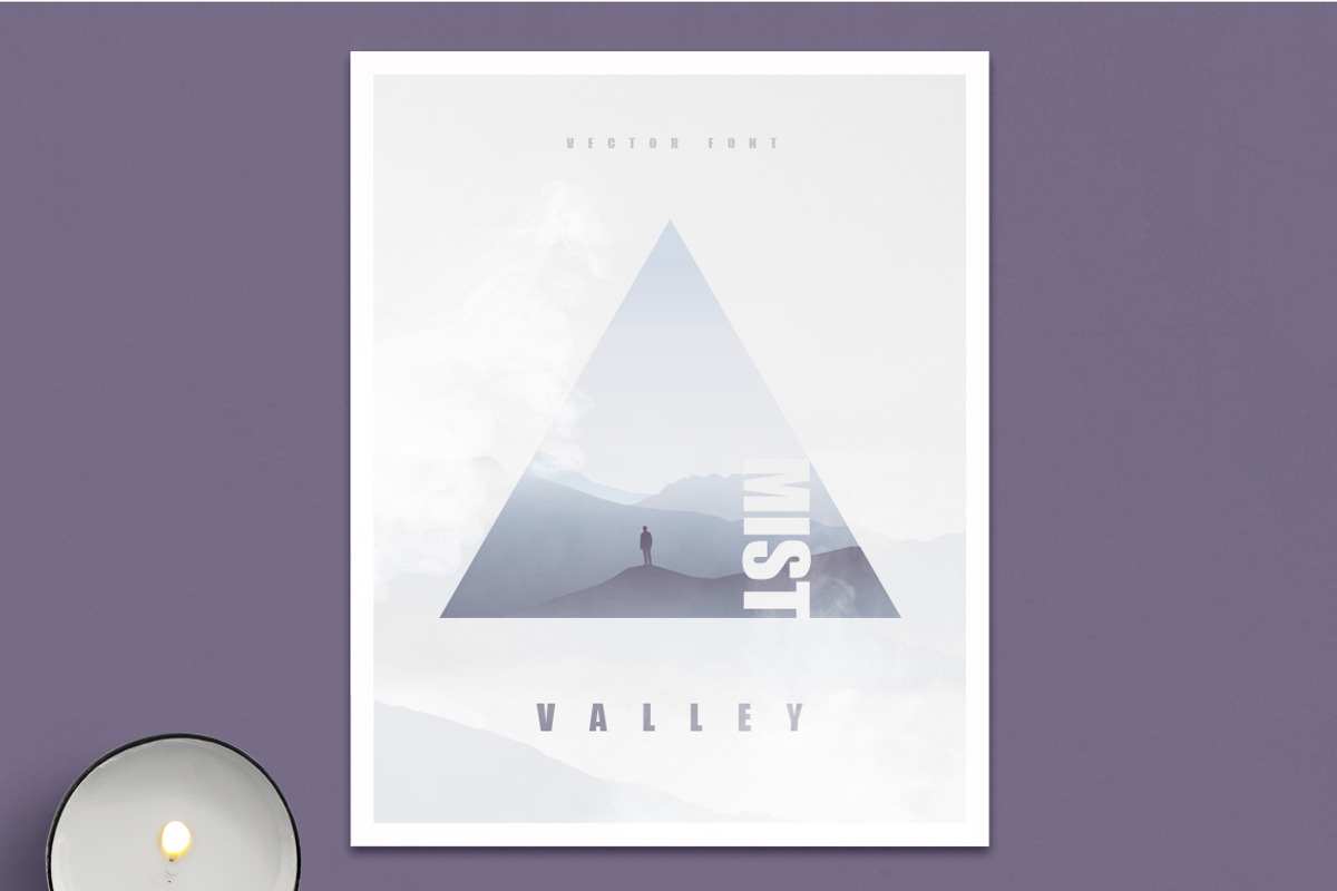 Valley Mist - SVG Color Font preview 3