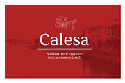 Calesa, a Serif Font by JaninaA (Thumbnail 1 of 9)