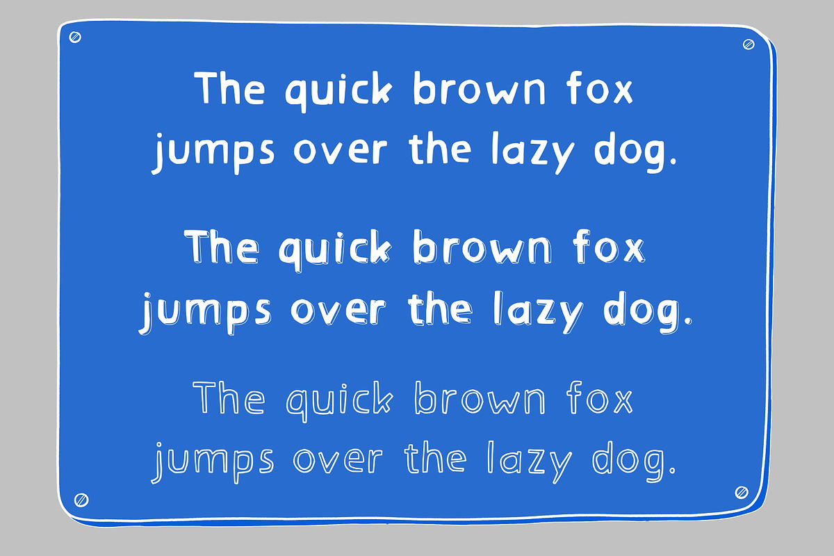 LAFOLOs Whimsical Font 3D, a Sans Serif Font by LAFOLO (Photo 4 of 5)
