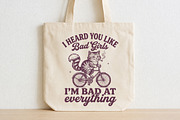 I Heard You Like Bad Girls Bad Cat, an Animal Illustration by Libby Wishes (Thumbnail 4 of 4)