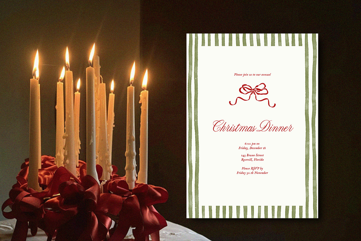 Christmas Frames & Bows Whimsy Set, an Object Graphic by Calamar Studio (Photo 2 of 12)