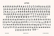 COSMIC SANDS - Handwritten Font!, a Handwritten Font by Artflorara (Thumbnail 10 of 12)