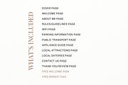 Short Term Rental Welcome Packet, a Print Template by ChelseaLamontDesign (Thumbnail 2 of 9)