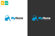 MyHome Logo, a Branding & Logo Template by Schneider Design Store (Thumbnail 2 of 2)