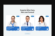 Medical Consultation Framer Template, a Landing Page Template by Hammad Arif (Thumbnail 4 of 4)