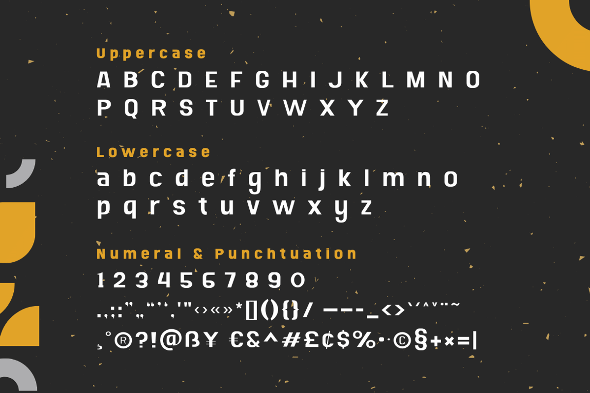 Dahyu, a Sans Serif Font by twinstd (Photo 10 of 12)