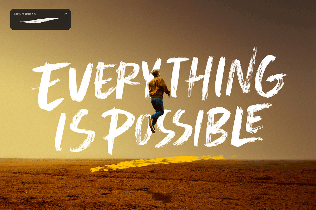 30+ Procreate Lettering Brushes, a Brush Add-On by Nurmiftah (Photo 8 of 11)