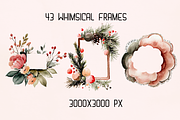 Whimsy Cottagecore Set, an Animal Illustration by GiraffeCreative (Thumbnail 9 of 20)