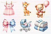 Baby Shower Clipart, an Illustration by CreationArt (Thumbnail 4 of 5)