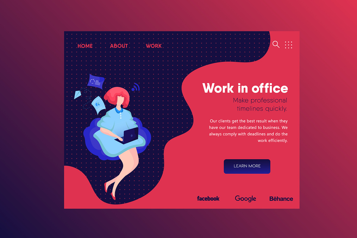 Business web elements, a Templates & Theme by TashaDraw (Photo 4 of 12)