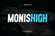 Monishigh Font, a Sans Serif Font by albert_kalingga (Thumbnail 2 of 6)