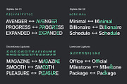 Vontica Sans Font Family, a Sans Serif Font by Asenbayu (Thumbnail 14 of 15)