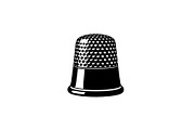 Tailor Sewing Thimble Tool Icon, an Icon by musafir_fashion (Thumbnail 8 of 10)