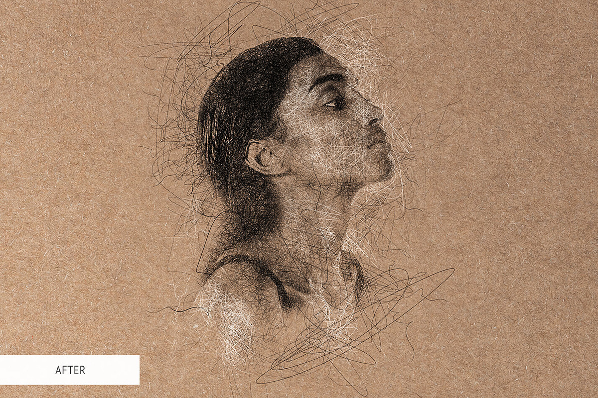 Da Vinci Sketch Action for Photoshop, an Action Add-On by FixThePhoto (Photo 18 of 42)
