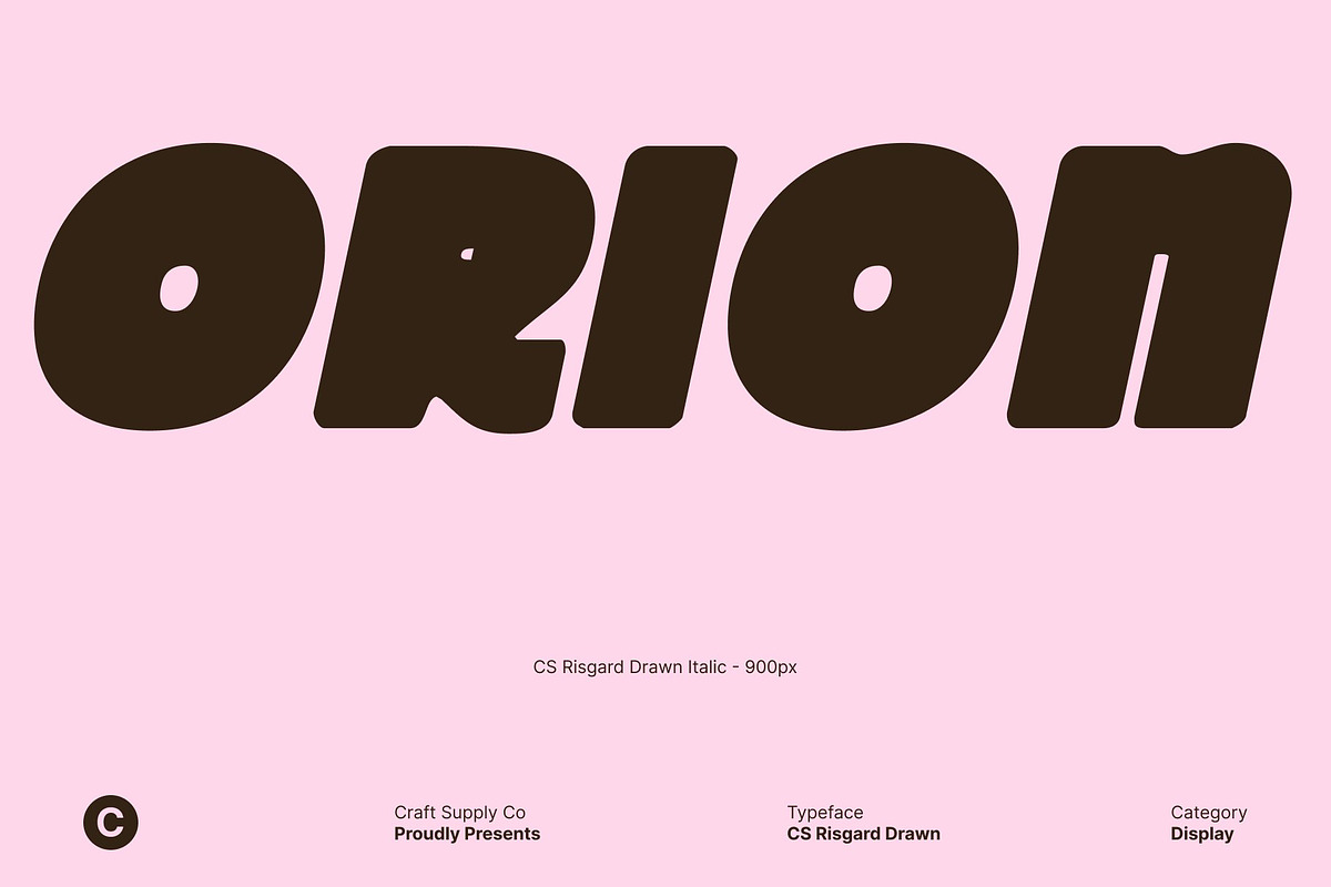 CS Risgard Drawn, a Sans Serif Font by Craft Supply Co. (Photo 6 of 8)