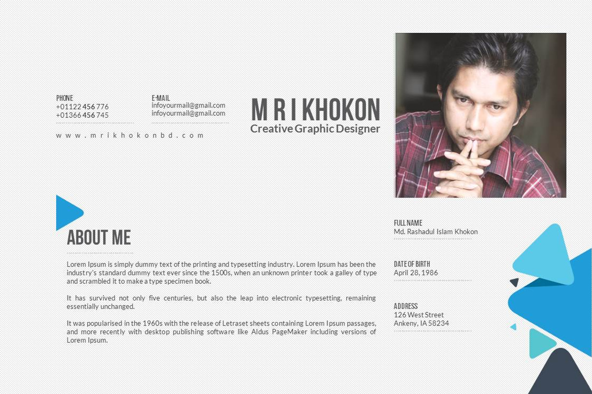 Boss CV 2 PowerPoint Templates, a Presentation Template by MRI STUDIO (Photo 14 of 15)
