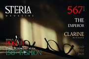 Sterla modern stylish typeface, a Serif Font by Font Kingdom (Thumbnail 7 of 9)