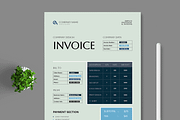 Clean Invoice Template for Business, a Stationery Template by MightyDesign (Thumbnail 2 of 6)