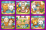 Cozy Friends Cute & Comfy, a Seasonal Illustration by Ink Gallery (Thumbnail 4 of 5)