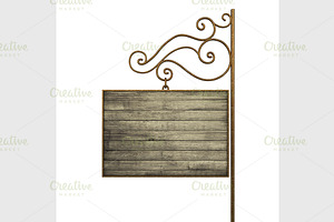 Old signboard