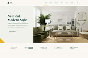 Jesse - Interior Designer Website, a HTML Template by TemplatesJungle (Thumbnail 2 of 2)