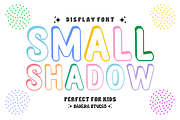 Outline Shadow - Playful Kids Font, a Sans Serif Font by Sahira Studio (Thumbnail 2 of 4)
