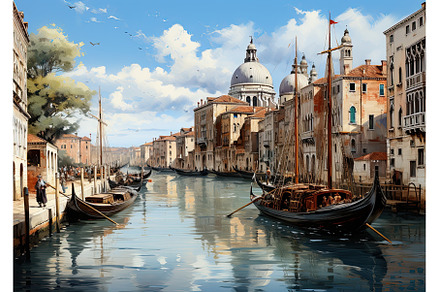 Grand Canal in Venice, Italy, an Architecture Photo by Neirfy