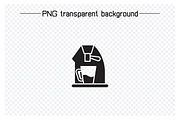 Coffee Machine Glyph Icons Set, a Solid Icon by Designfour (Thumbnail 4 of 6)