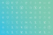 Food value icons package, an Outline Icon by Vineta Rendon (Thumbnail 7 of 12)