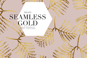 Exquisite Gold Patterns! Vol .01