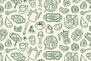 Breakfast food on seamless patterns, a Pattern Graphic by Good Studio (Thumbnail 3 of 11)
