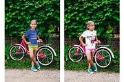 Kids Girl T-Shirt PSD Mockups Vol9, a Shirt Mockup by Hi, Mock-Up! (Thumbnail 8 of 11)