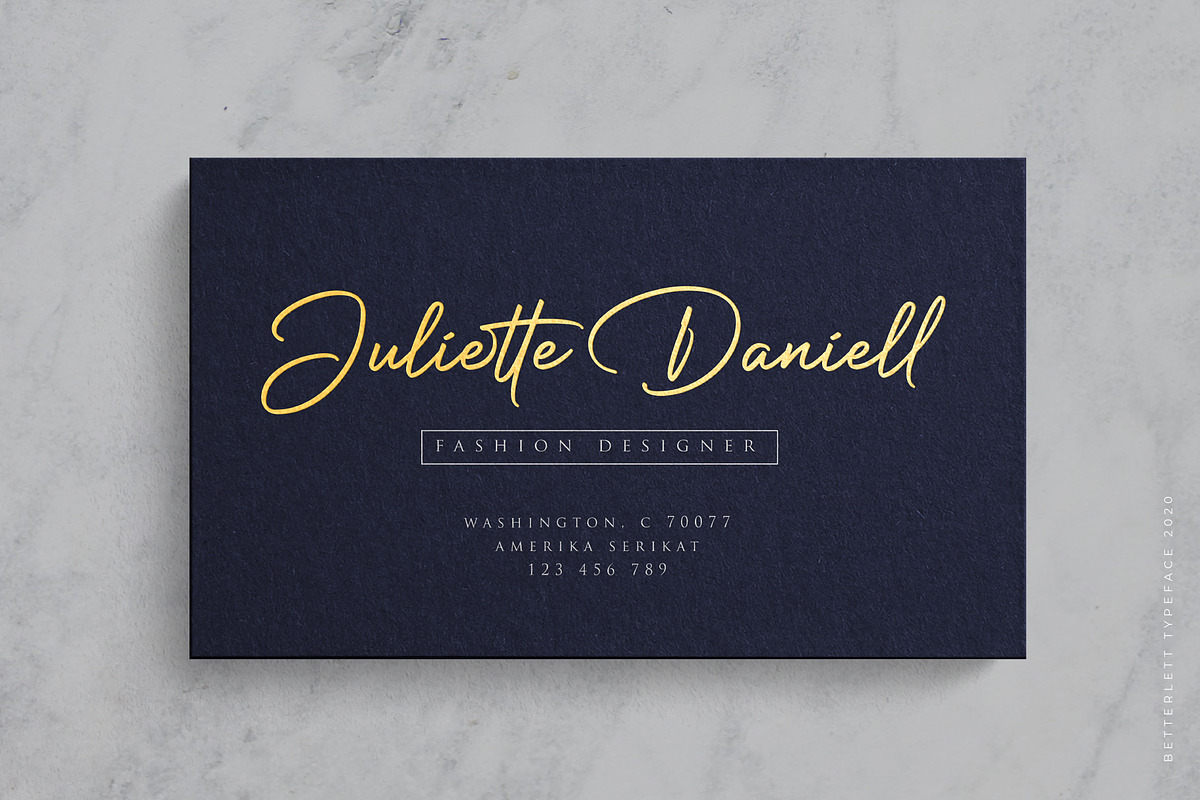 Betterlett, a Script Font by Digitype Studio (Photo 7 of 10)