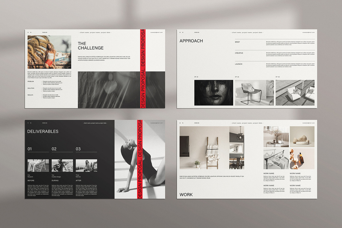 Design Proposal Presentation Design, a Presentation Template by TemplatesForest (Photo 3 of 5)