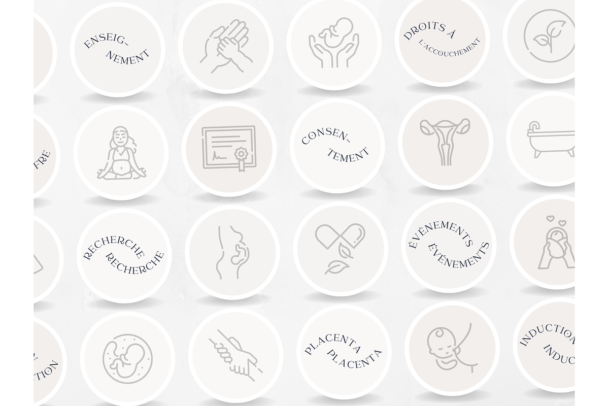 75 Doula Couvertures de Stories, a Social Media Template by PatternLab. (Photo 8 of 8)