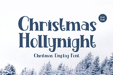 Christmas Hollynight Font