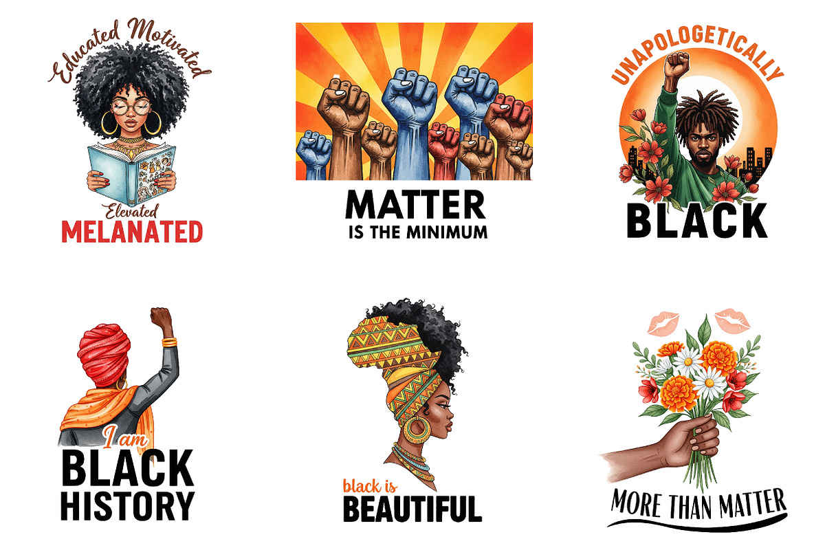 Empowerment and Pride Art Collection, an Illustration by DreamArtGraphic (Photo 2 of 5)