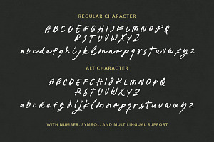 Periphery - Rough Handwritten Font