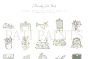 Watercolor Back To School Clipart, an Education Illustration by Pati Paints (Thumbnail 3 of 4)