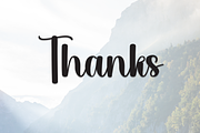 Mountain | Script Font, a Handwritten Font by Scratchones (Thumbnail 9 of 9)