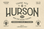 Hurson Rough - Serif, a Serif Font by Garisman Std (Thumbnail 8 of 8)